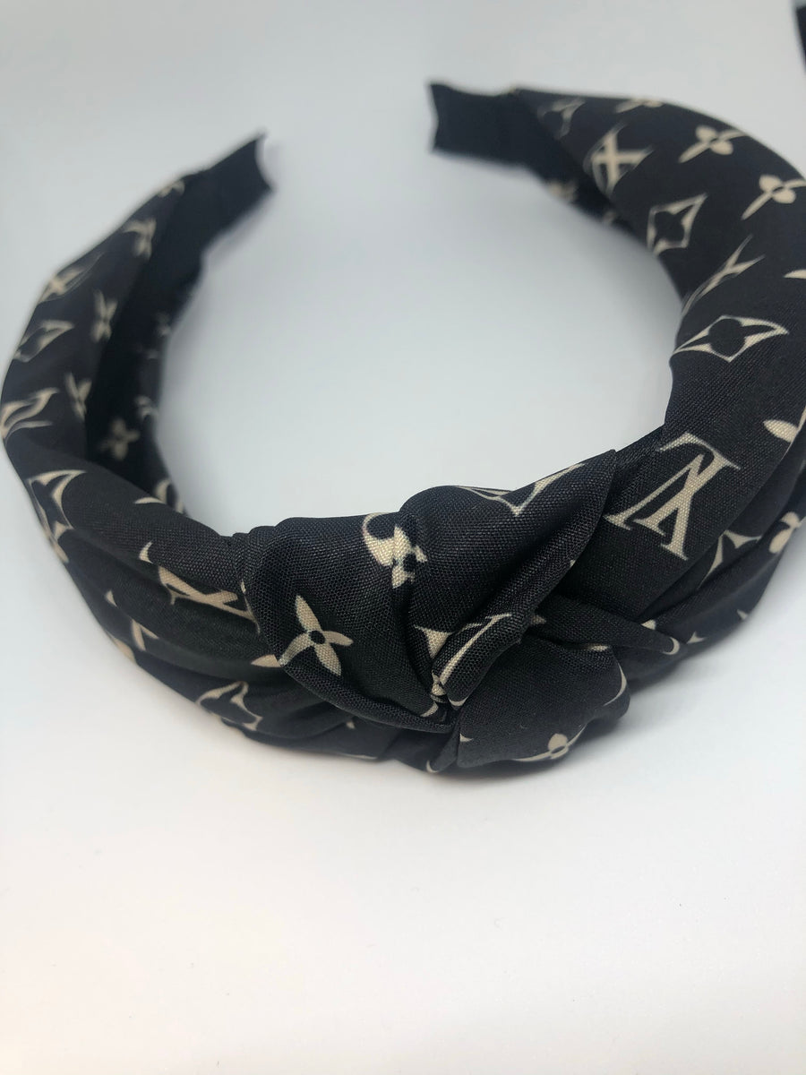 Pins and More - Louis Vuitton Printed Knotted Headband.
